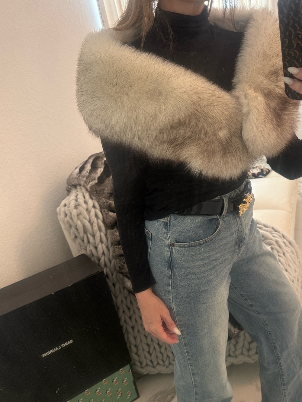 Saga fox fur Scandinavian fox